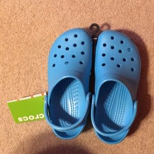 NWT Blue Crocs